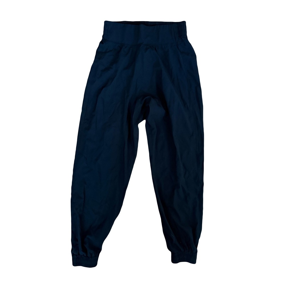 Halara High Waisted Elastic Waistband Hiking Joggers Black Small‎ NWT Active Gym